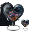 Digital Firefly Elegance - Dragonfly Urn Memorial, Funeral Cremation Urn