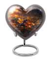 Fiery Dragonfly Dreams - Dragonfly Urn Memorial, Funeral Shape Urn