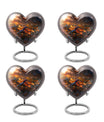 Fiery Dragonfly Dreams - Dragonfly Urn Memorial, Funeral Shape Urn