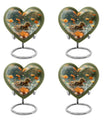 Dawn Flower Duckling - Duck Urn Large Memorial, Funeral Urn For Ashes