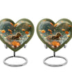 Dawn Flower Duckling - Duck Urn Large Memorial, Funeral Urn For Ashes