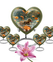 Dawn Flower Duckling - Duck Urn Large Memorial, Funeral Urn For Ashes