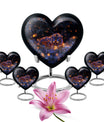 Starry Night Prowl - Tiger Urn Memorial, Funeral Shape Urn