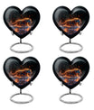 Fiery Rain Stride - Tiger Urn Memorial, Funeral Cremation Urn For Ashes