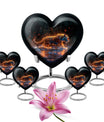 Fiery Rain Stride - Tiger Urn Memorial, Funeral Cremation Urn For Ashes