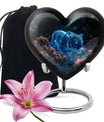 Spectral Bloom Stealth - Tiger Urn Large Memorial, Funeral Urn For Ashes