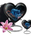 Spectral Bloom Stealth - Tiger Urn Large Memorial, Funeral Urn For Ashes