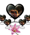 Glowing Monsoon Majesty - Tiger Urn Memorial, Funeral Shape Urn
