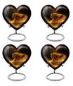 Firelit Majesty - Tiger Urn Memorial, Funeral Cremation Urn