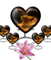 Firelit Majesty - Tiger Urn Memorial, Funeral Cremation Urn