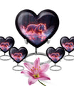 Crimson Ember Stalker - Tiger Urn Memorial, Funeral Shape Urn