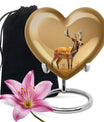 Autumn Dee - Deer Urn Memorial, Funeral Cremation Urn For Ashes