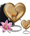 Autumn Dee - Deer Urn Memorial, Funeral Cremation Urn For Ashes