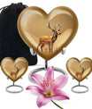 Autumn Dee - Deer Urn Memorial, Funeral Cremation Urn For Ashes