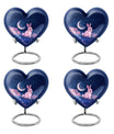 Lunar Blossom Watch - Rabbit Urn Memorial, Funeral Cremation Urn