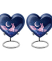 Lunar Blossom Watch - Rabbit Urn Memorial, Funeral Cremation Urn