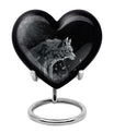 Wilderness - Wolf Urn Memorial, Funeral Cremation Urn