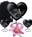 Wilderness - Wolf Urn Memorial, Funeral Cremation Urn