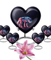 Neon Predator Essence - Wolf Urn Memorial, Funeral Shape Urn