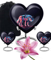 Neon Predator Essence - Wolf Urn Memorial, Funeral Shape Urn
