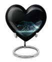 Celestial Wraith Wolf - Wolf Urn Large Memorial, Funeral Urn For Ashes