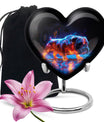 Lava Paws - Dog Urn Memorial, Funeral Cremation Urn For Ashes