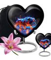 Lava Paws - Dog Urn Memorial, Funeral Cremation Urn For Ashes