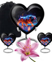 Lava Paws - Dog Urn Memorial, Funeral Cremation Urn For Ashes