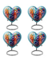Stained Glass Urn For Ashes Memorial, Funeral Cremation Urn For Ashes