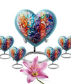 Stained Glass Urn For Ashes Memorial, Funeral Cremation Urn For Ashes