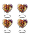 Stained Glass Cremation Urns Memorial, Funeral Shape Urn