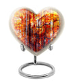 Stained Glass Urns For Human Ashes Large Memorial, Funeral Urn For Ashes