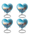 Dove Urns For Ash Memorial, Funeral Shape Urn