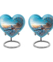 Dove Urns For Ash Memorial, Funeral Shape Urn