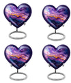 Abstract Adult Urn Large Memorial, Funeral Urn For Ashes