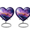 Abstract Adult Urn Large Memorial, Funeral Urn For Ashes