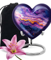 Abstract Adult Urn Large Memorial, Funeral Urn For Ashes