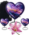 Abstract Adult Urn Large Memorial, Funeral Urn For Ashes