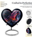 abstract urn for women's cremation