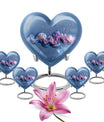 Heart-shaped Abstract Urn