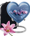 Heart-shaped Abstract Urn