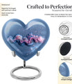 Heart-shaped Abstract Urn