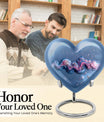 Heart-shaped Abstract Urn