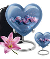 Heart-shaped Abstract Urn