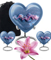 Heart-shaped Abstract Urn