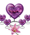 Abstract Heart Urn