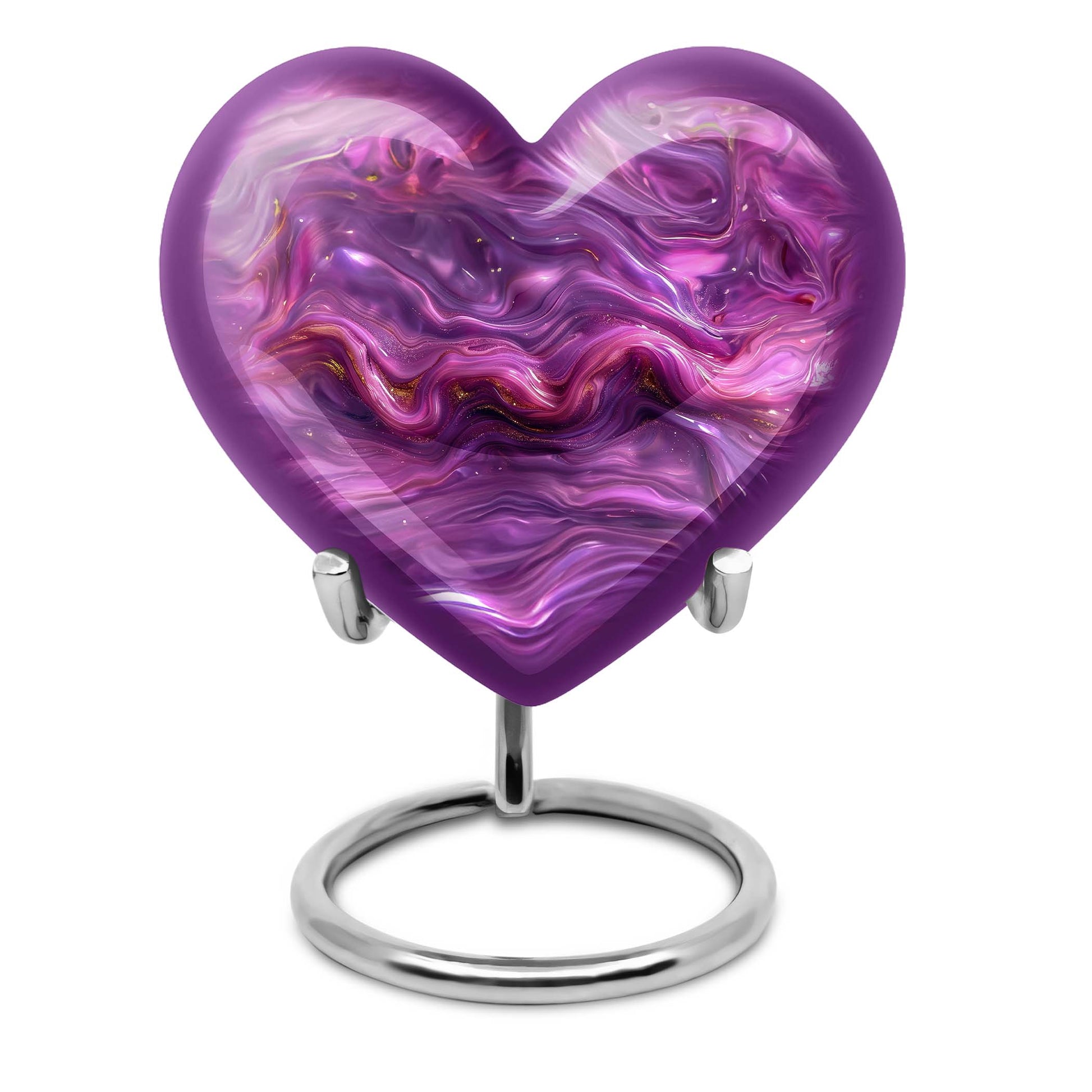 Abstract Heart Urn