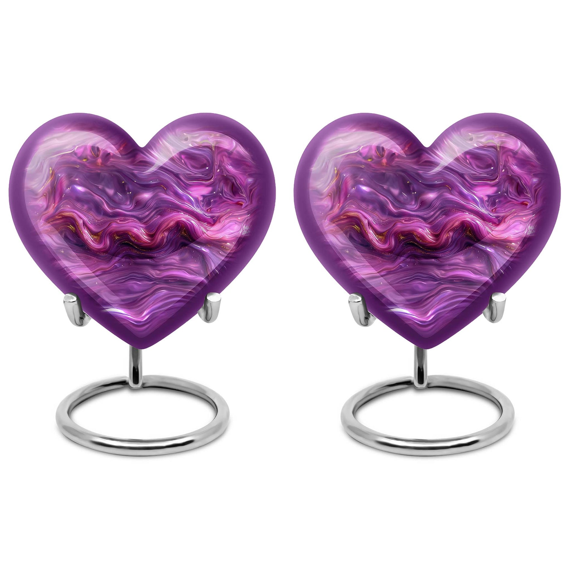 Abstract Heart Urn