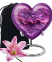 Abstract Heart Urn