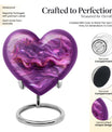 Abstract Heart Urn